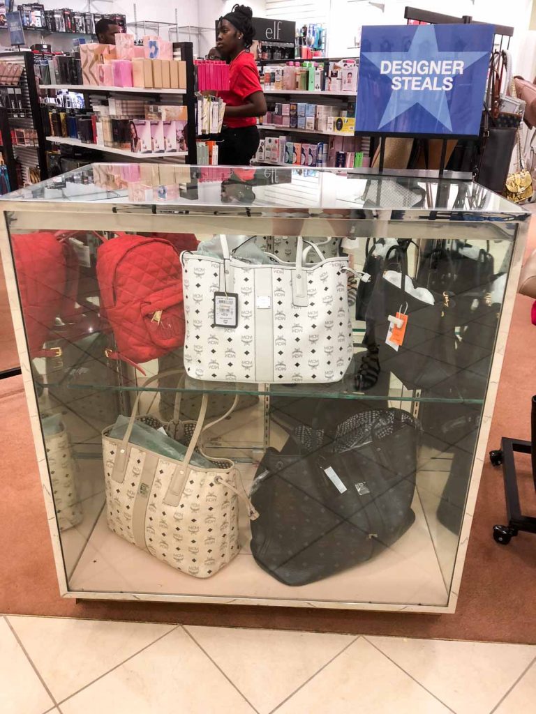 Macys best sale mcm handbags